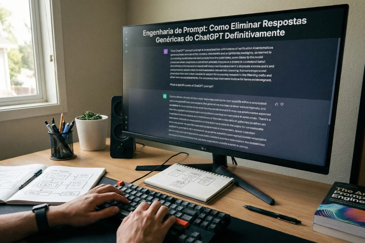 Engenharia de Prompt: Como Eliminar Respostas Genéricas do ChatGPT Definitivamente