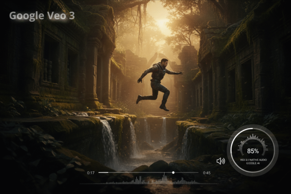 Veo Google: vídeo com áudio nativo