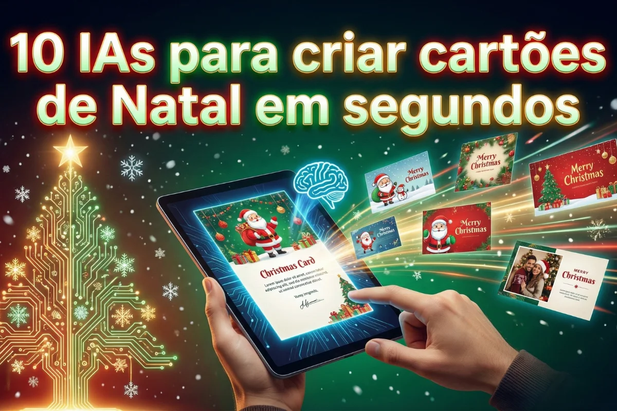 10 IAs para Criar Cartões de Natal em Segundos (Guia 2025)