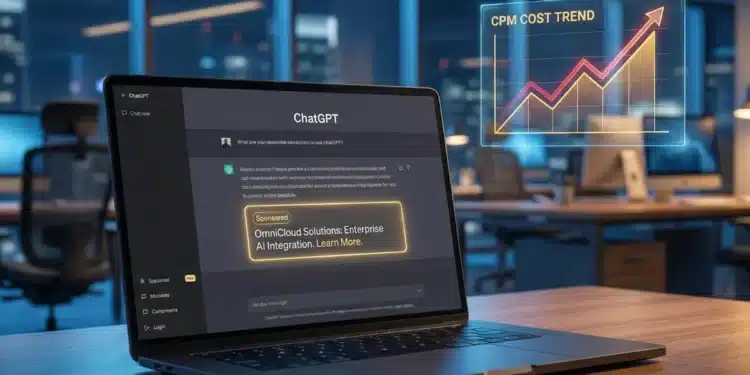 ChatGPT ativa anúncios